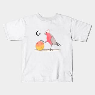 G is for Galah Kids T-Shirt